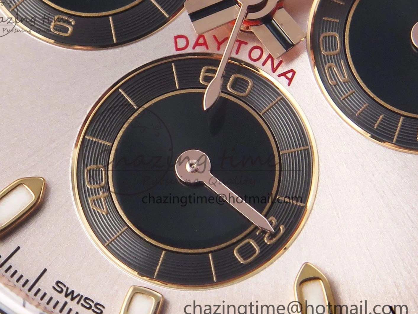 MiroTime 0416 Daytona 116515 Clean 1:1 Best Edition Silver Dial RG Markers on Oysterflex Strap SA4130 V WrinkleFree 1965